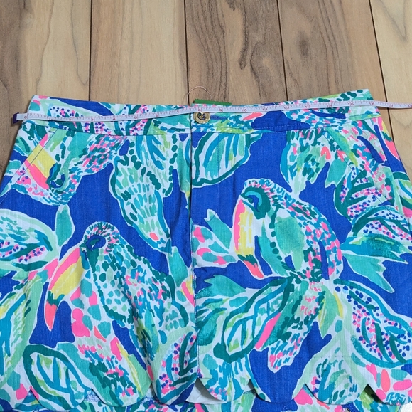 NWT! Lilly Pulitzer Lorelie Skort Beckon Blue Wake Up Call Size 6 - Picture 2 of 13